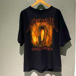 Metallica death magnetic black short sleeve metal music